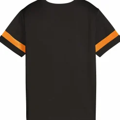 New PUMA attacanto logo jersey jr Black/heat Fire