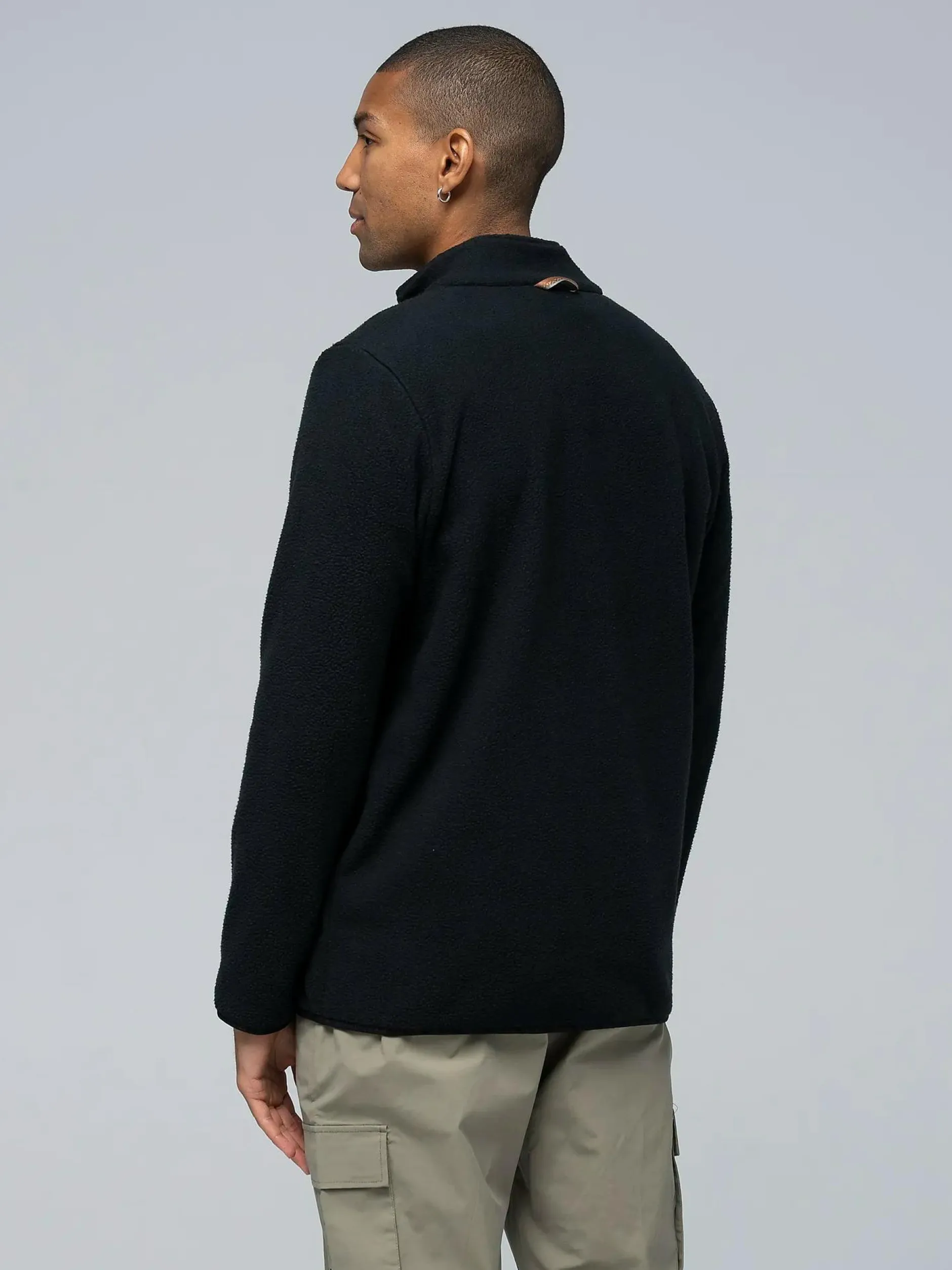 Online BULA basecamp fleece jkt m BLACK
