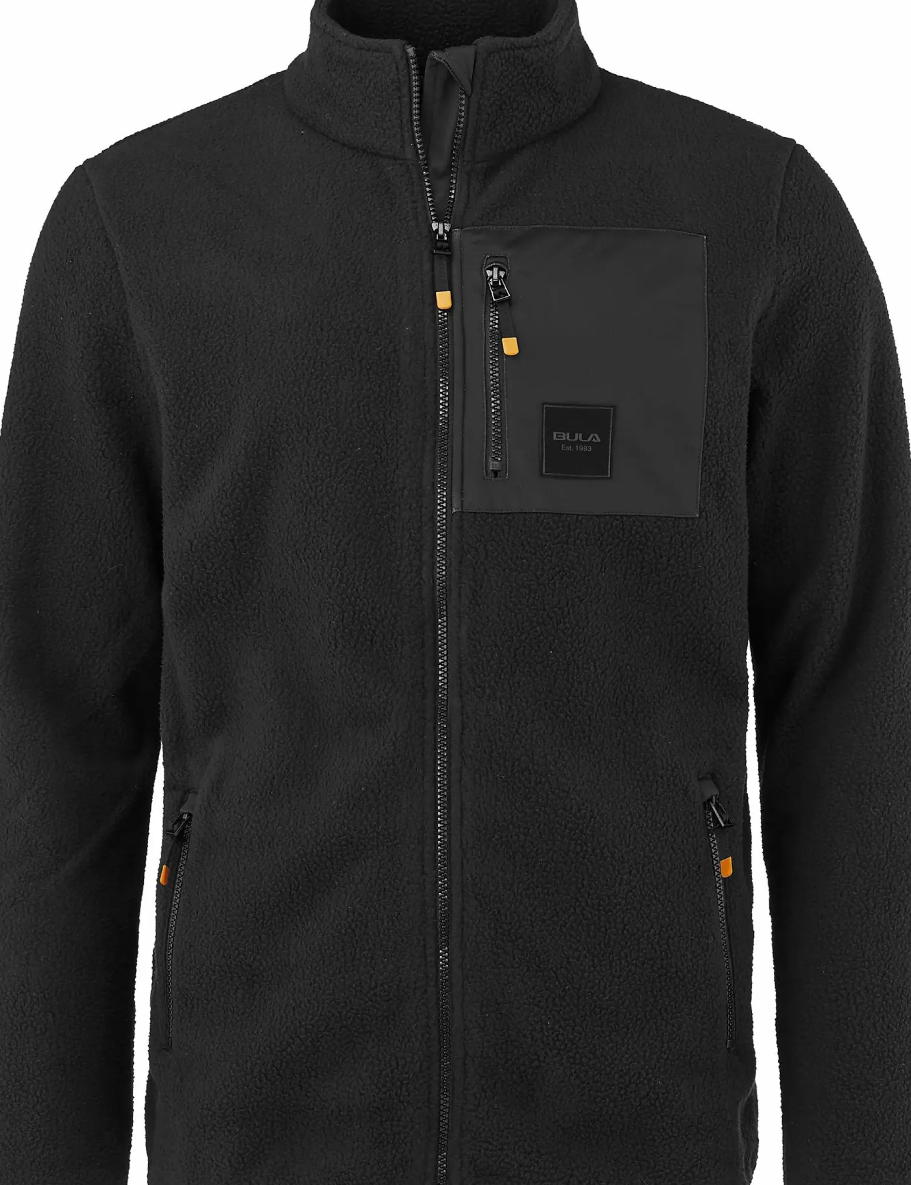 Online BULA basecamp fleece jkt m BLACK