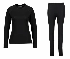 Discount SKI INDUSTRIES baselayer set, undertøy, dame Black