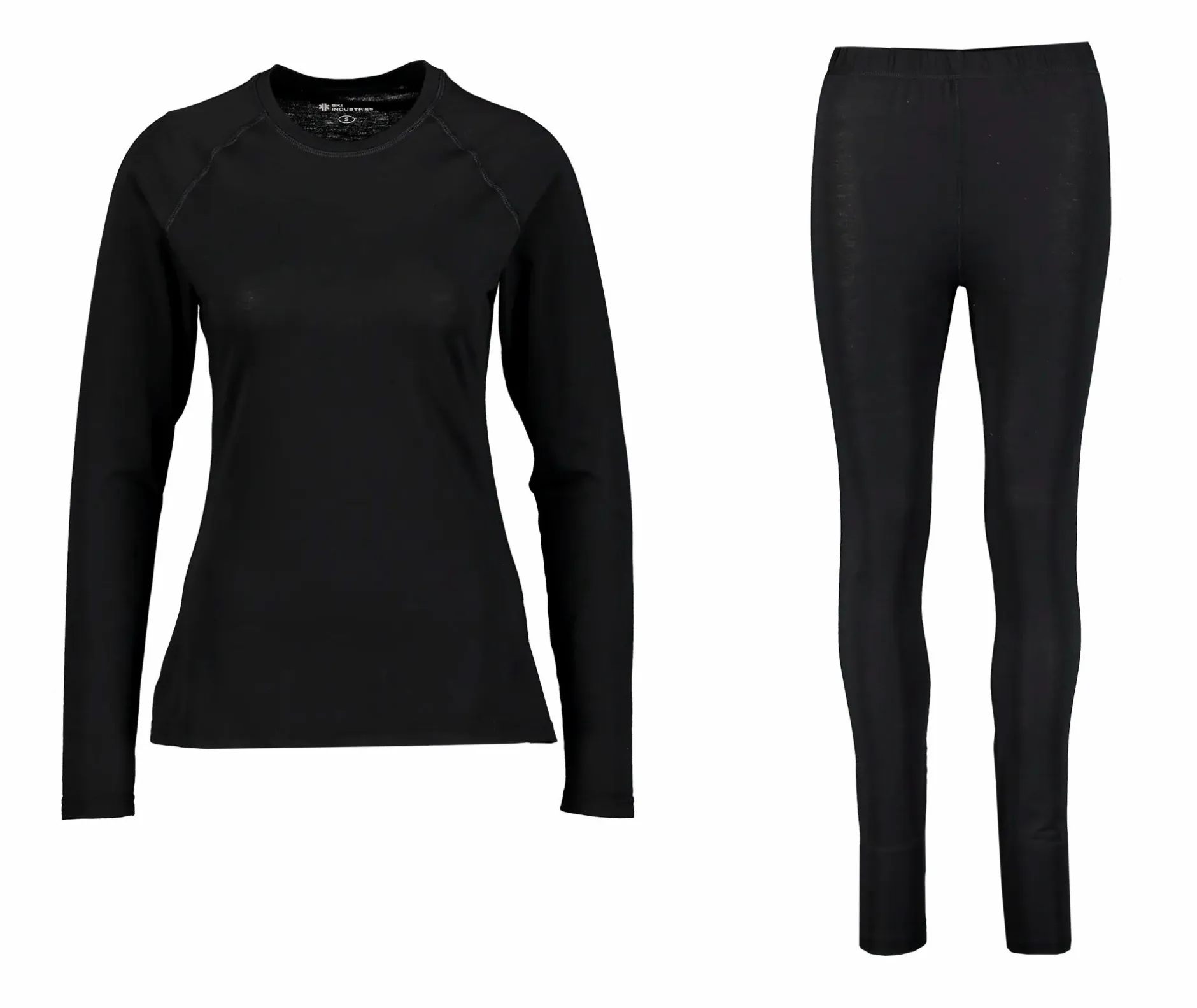 Discount SKI INDUSTRIES baselayer set, undertøy, dame Black