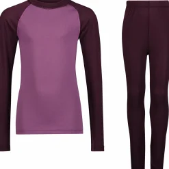 Outlet SKI INDUSTRIES baselayer set, undertøy, junior Grape/dusty Grape