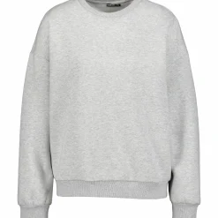 Outlet TAKEOFF basic crewneck w LT GREY MELANGE