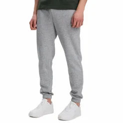 Clearance TAKEOFF basic cuffed sweatpant, joggebukser, herre Grey Melange