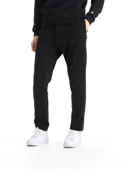 Sale TAKEOFF basic straight sweatpant m Black