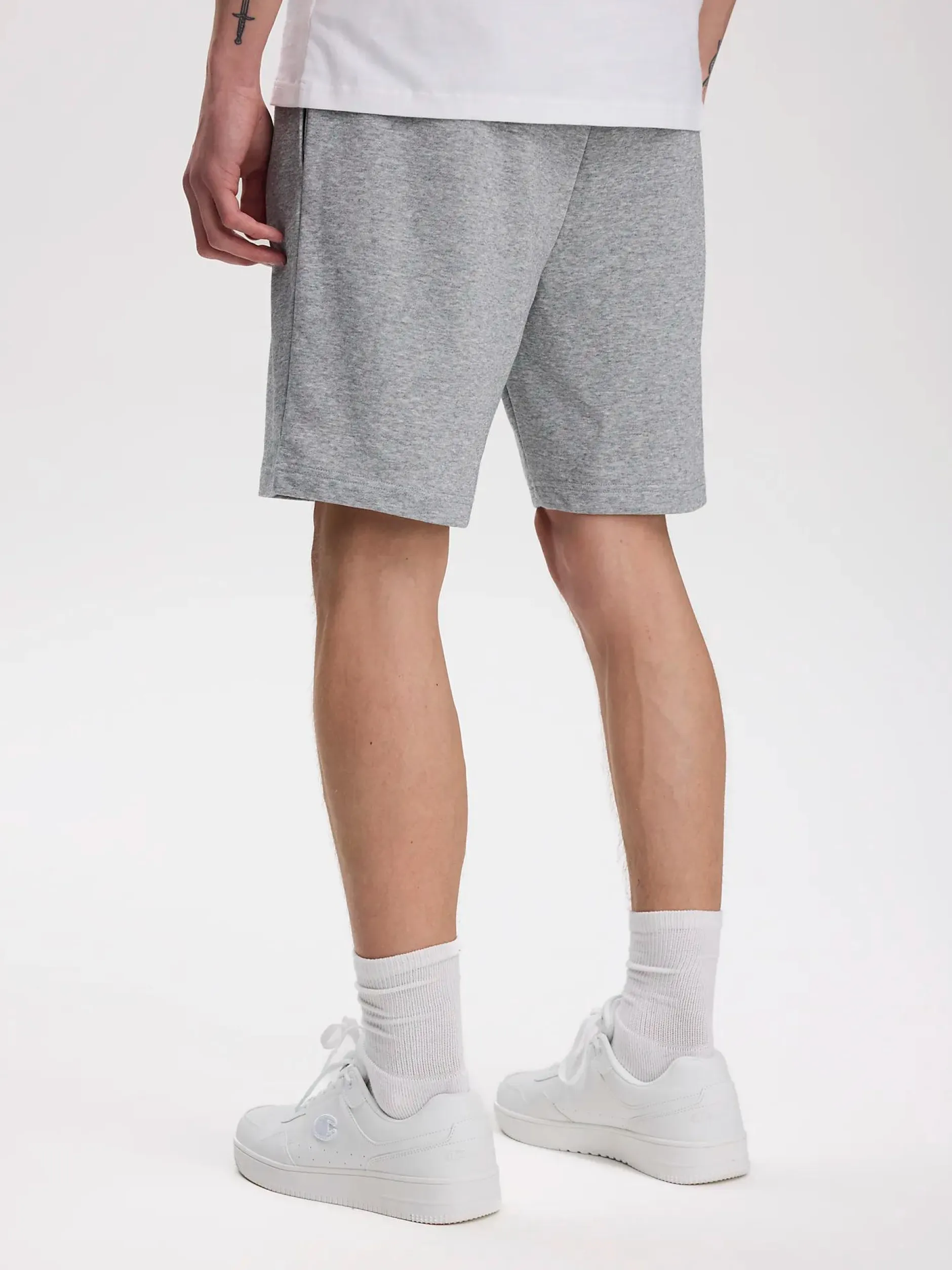 TAKEOFF basic sweat shorts m Grey Melange