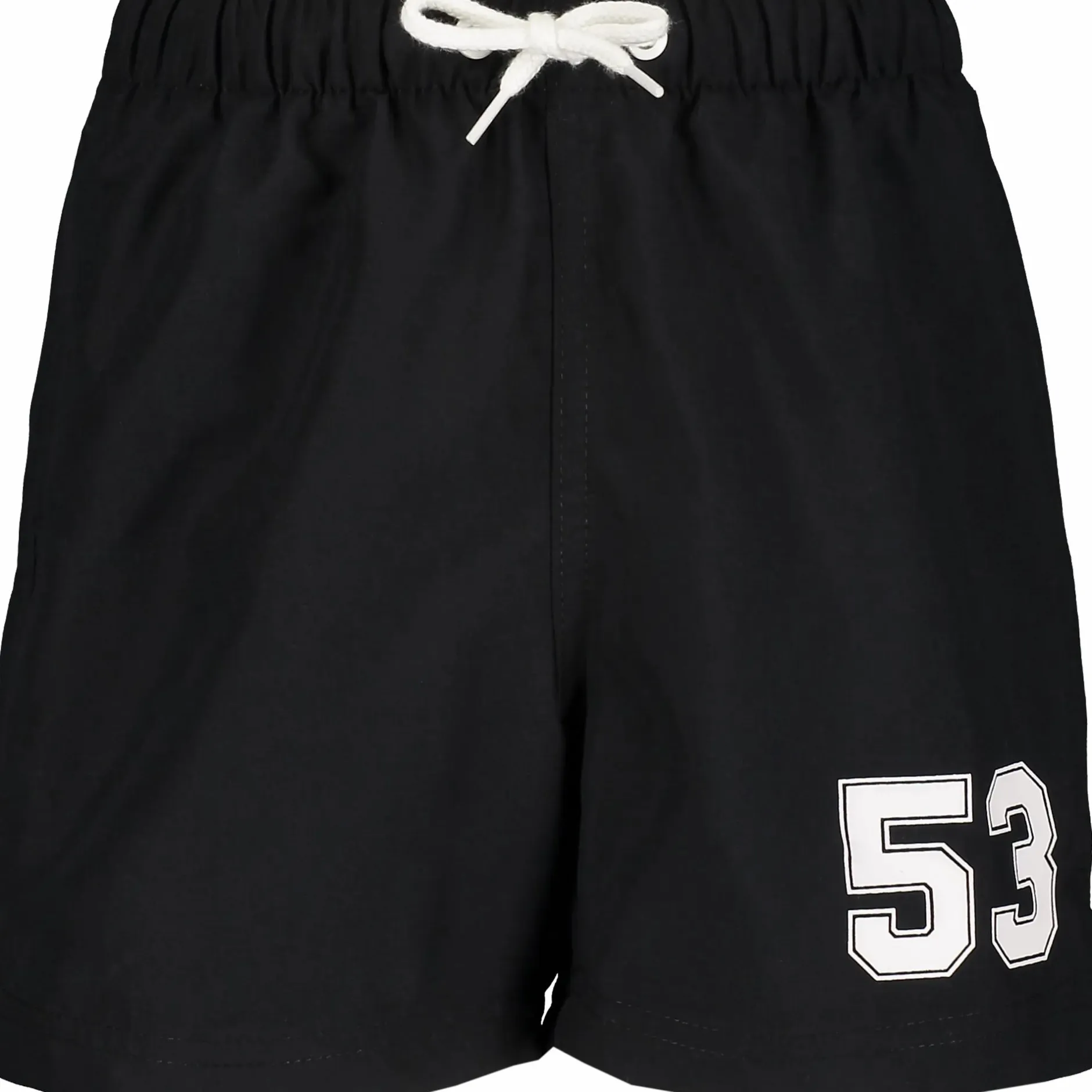 New ANDY BY FRANK DANDY beach shorts jr Black Number Print