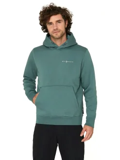 Best SAIL RACING bowman logo hood men TEEL GREEN