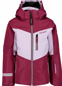 Sale TENSON brace ski jacket g jr Light Purple