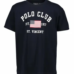 Discount ST VINCENT POLO CLUB buster tee jr Navy