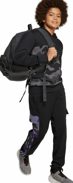 Hot ADIDAS camo fl hood jr BLACK/WHITE