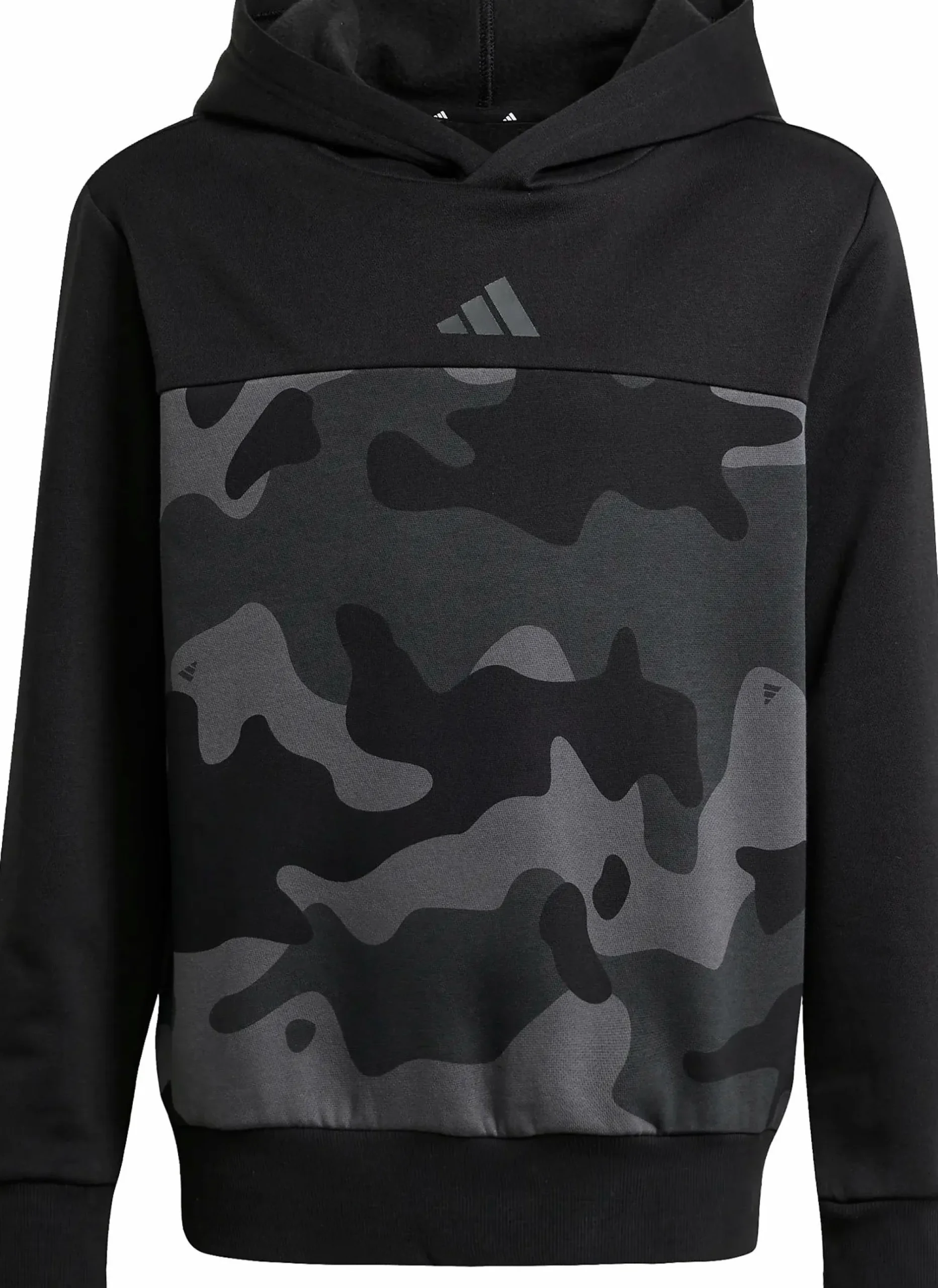 Hot ADIDAS camo fl hood jr BLACK/WHITE