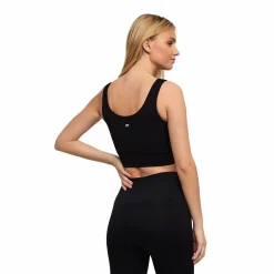 Best DROP OF MINDFULNESS cia sports bra Black