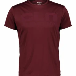 Sale CLN ATHLETICS colin logo tee m Burgundy