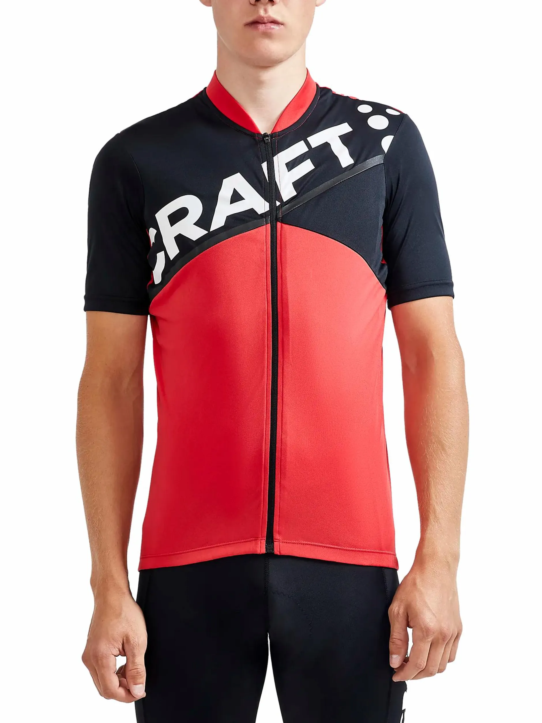 Sale CRAFT core endur logo jersey m Bright Red/Black