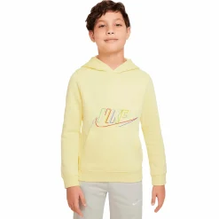 Outlet NIKE core po hoodie b jr Lemon Chiffon