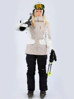 Discount VERTURE courmayeur 3l jacket w Khaki/off White