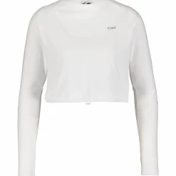 Hot ICANIWILL define cropped adjustable long sleeve White