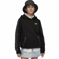 Sale PUMA ess graphic animal hoodie jr Puma Black