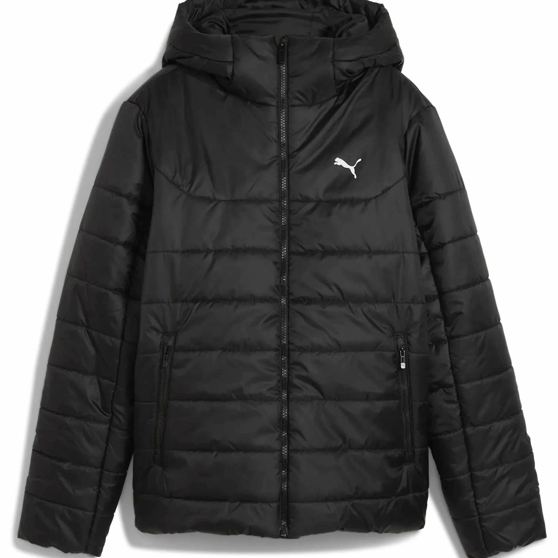 Clearance PUMA ess hooded padded jacket w Puma Black
