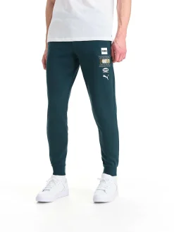 Clearance PUMA ess logo lab holiday pants m Green Terrain