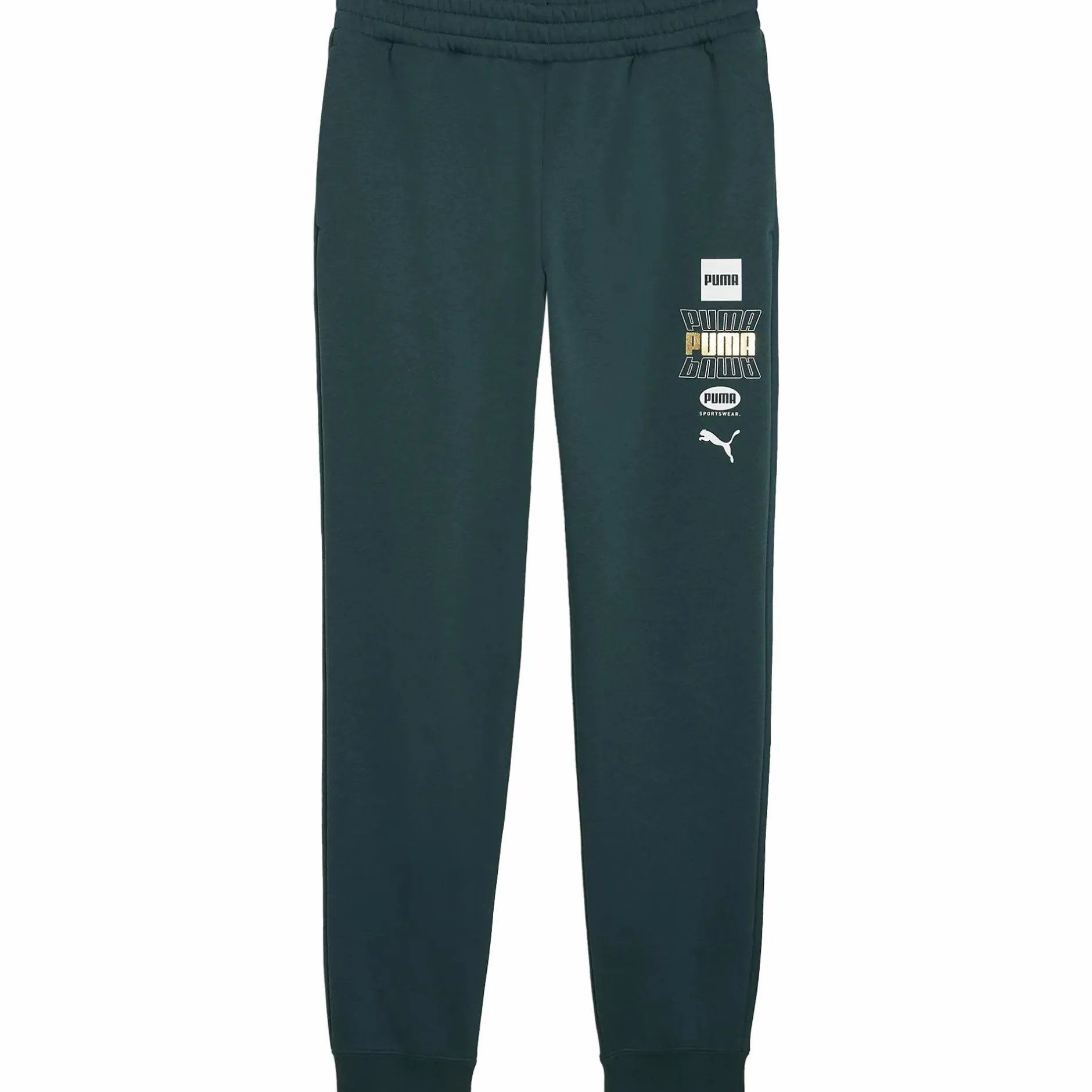 Clearance PUMA ess logo lab holiday pants m Green Terrain