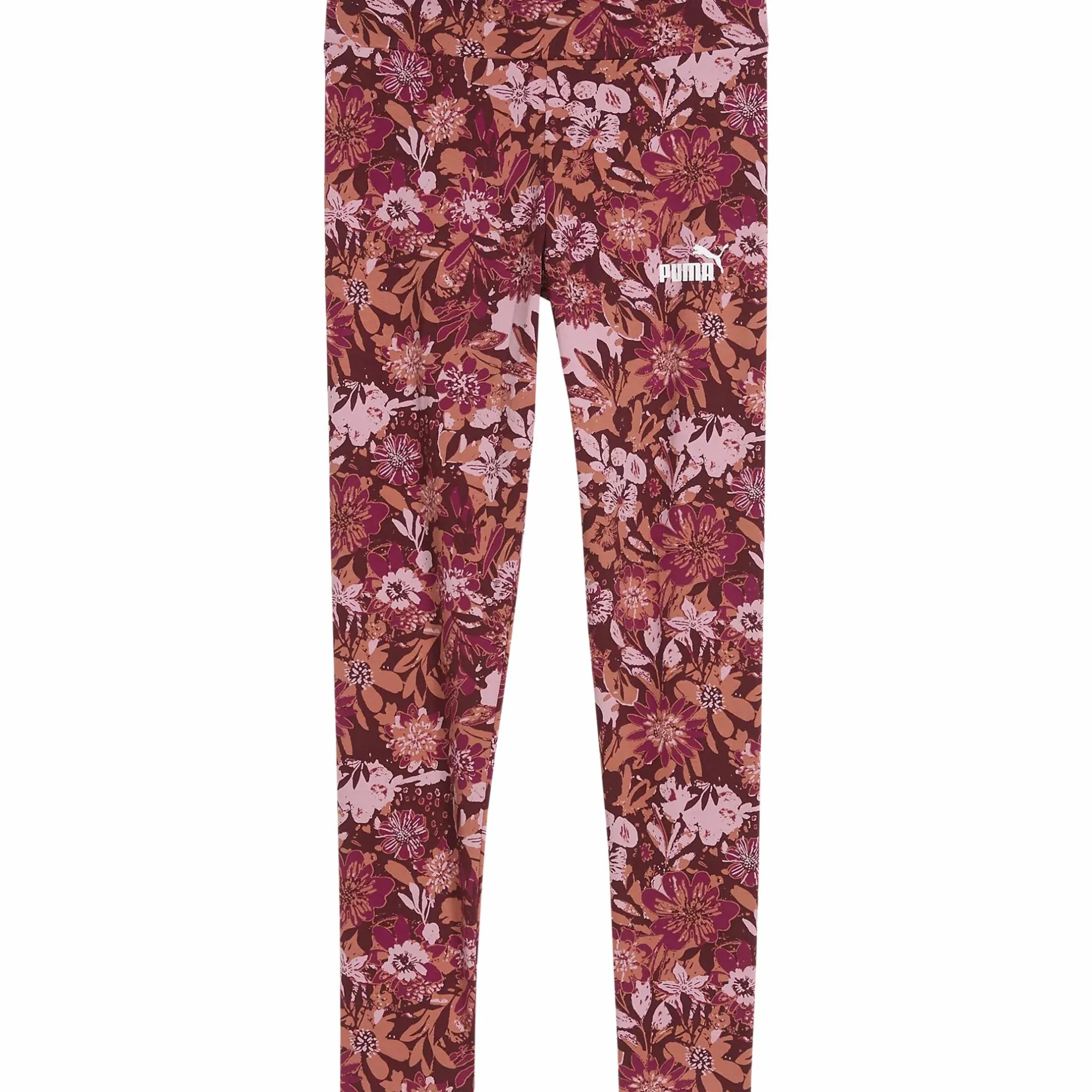 Sale PUMA ess nature 2.0 aop leggings jr Ruby Shimmer
