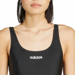Outlet ADIDAS ess u-back swimsuit BLACK/WHITE