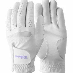 Best WILSON feel plus women's lh s WHITE