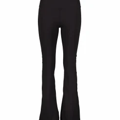 Online GRATITUDE flare tights, utslengte treningstights, dame Soft Black