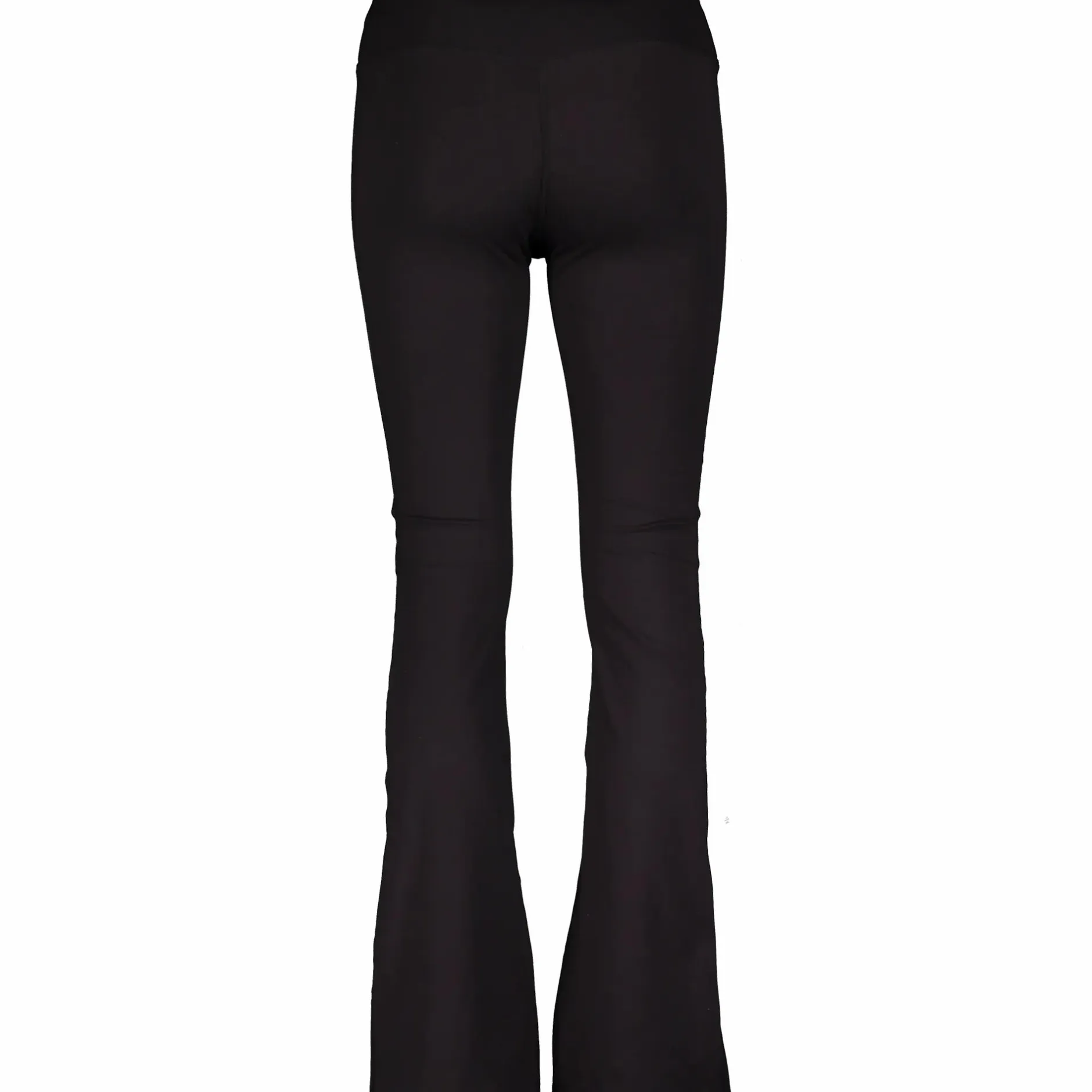 Online GRATITUDE flare tights, utslengte treningstights, dame Soft Black