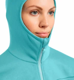 Outlet HAGLÖFS frost mid hood women FROST BLUE