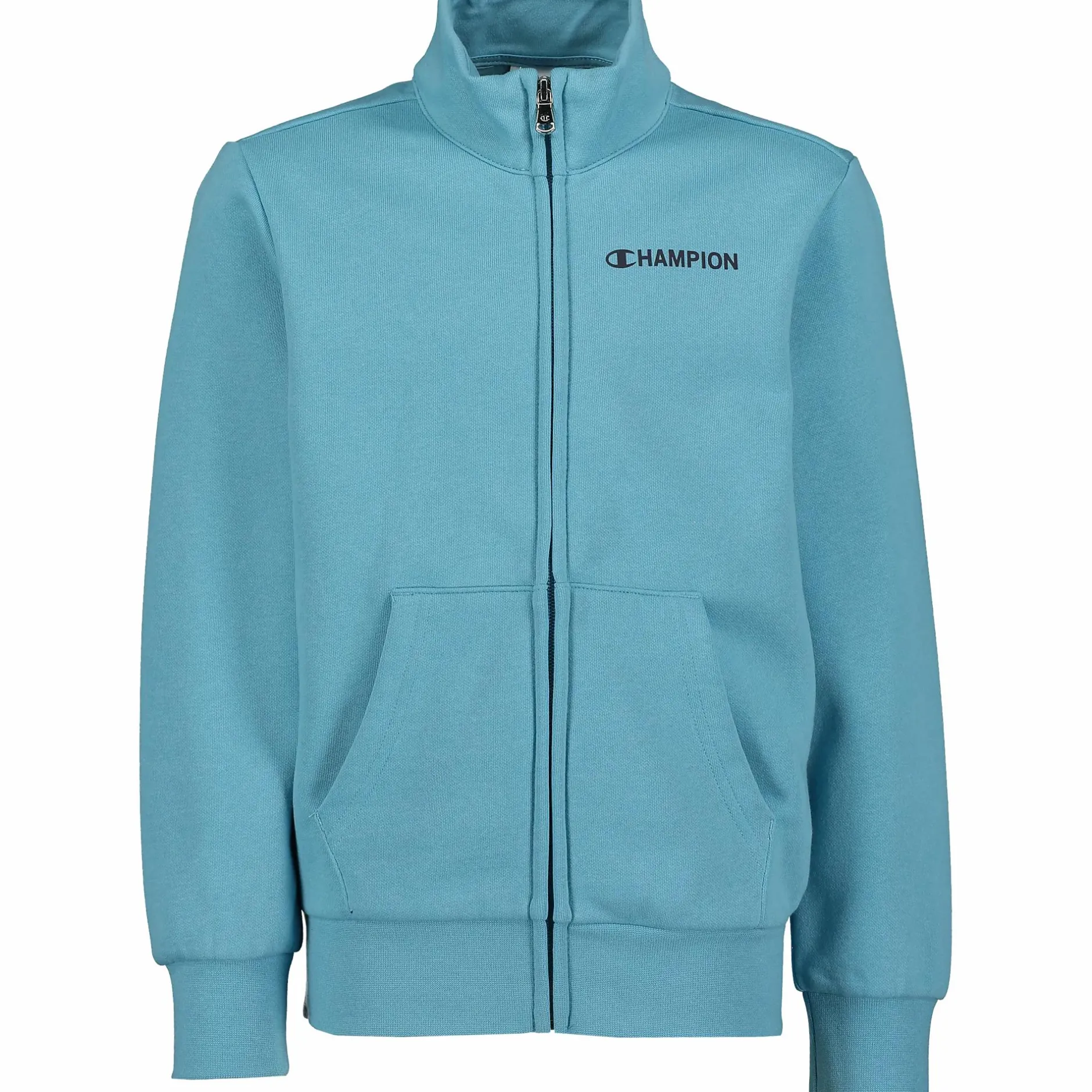 Hot CHAMPION full zip sweatshirt b jr Light Blue
