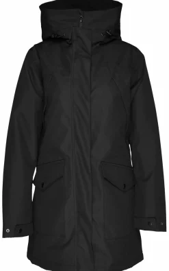 Online OCEAN WORKS function parka w Black