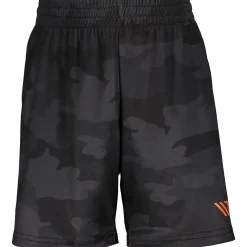 Sale REACTION function shorts jr Jet Black Aop