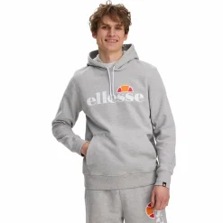 New ELLESSE gottero oh hood m Grey Marl
