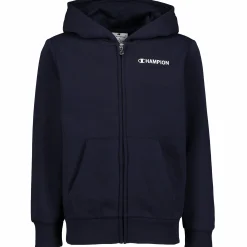 Hot CHAMPION hooded full zip sweatshirt jr Blue