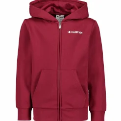 Clearance CHAMPION hooded full zip sweatshirt jr Red