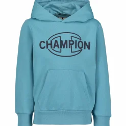 Best CHAMPION hooded sweatshirt b jr Blue
