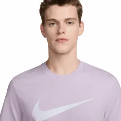 Best NIKE icon swoosh tee m Violet Mist