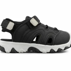 New TAKEOFF jumpy sandal kids Black/White