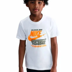 NIKE k nsw tee brandmark futura (consume White