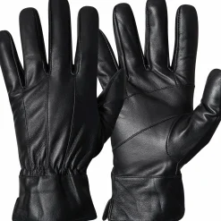 Online GRANBERG leather gloves u Black