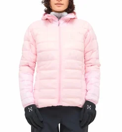 HAGLÖFS l.i.m down hood women FRESH PINK