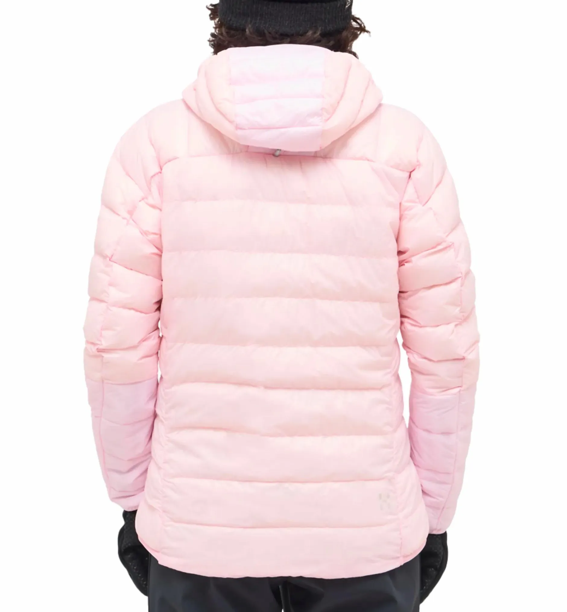 HAGLÖFS l.i.m down hood women FRESH PINK