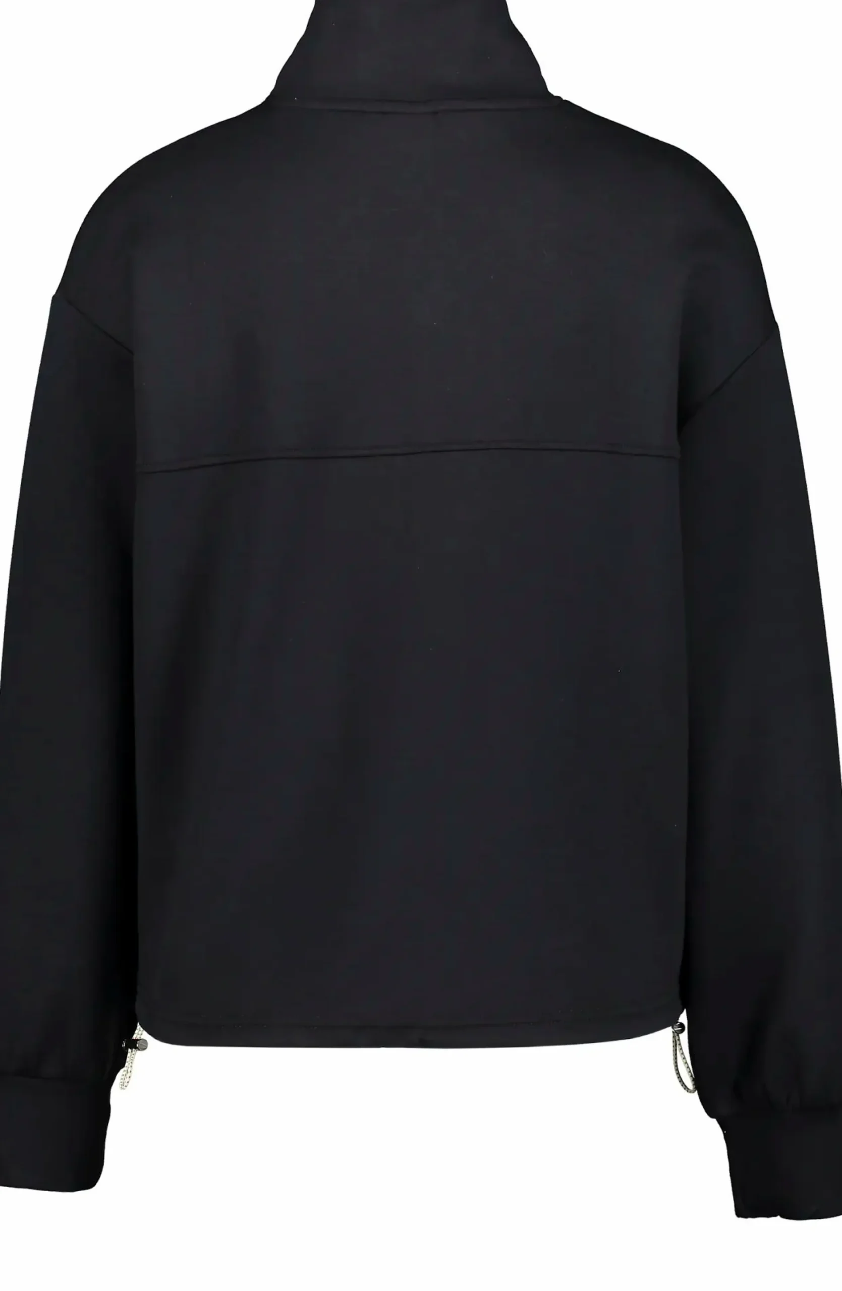 New LE DON DE VIE lounge half zip w Black