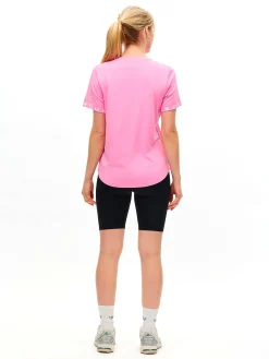 Best RÖHNISCH lush logo tee FUCHSIA PINK