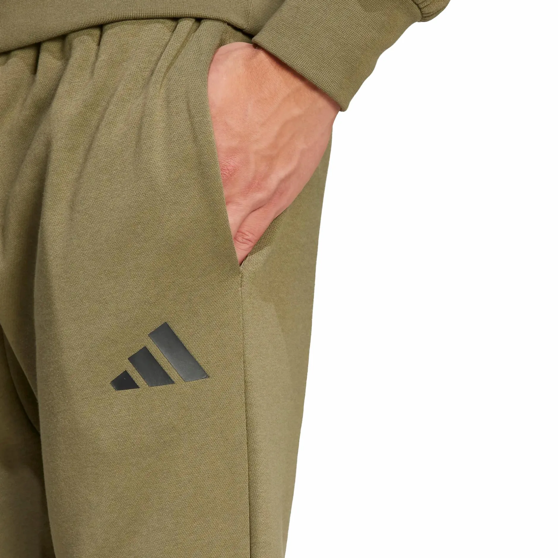 Online ADIDAS m feelcozy pant OLISTR/BLACK