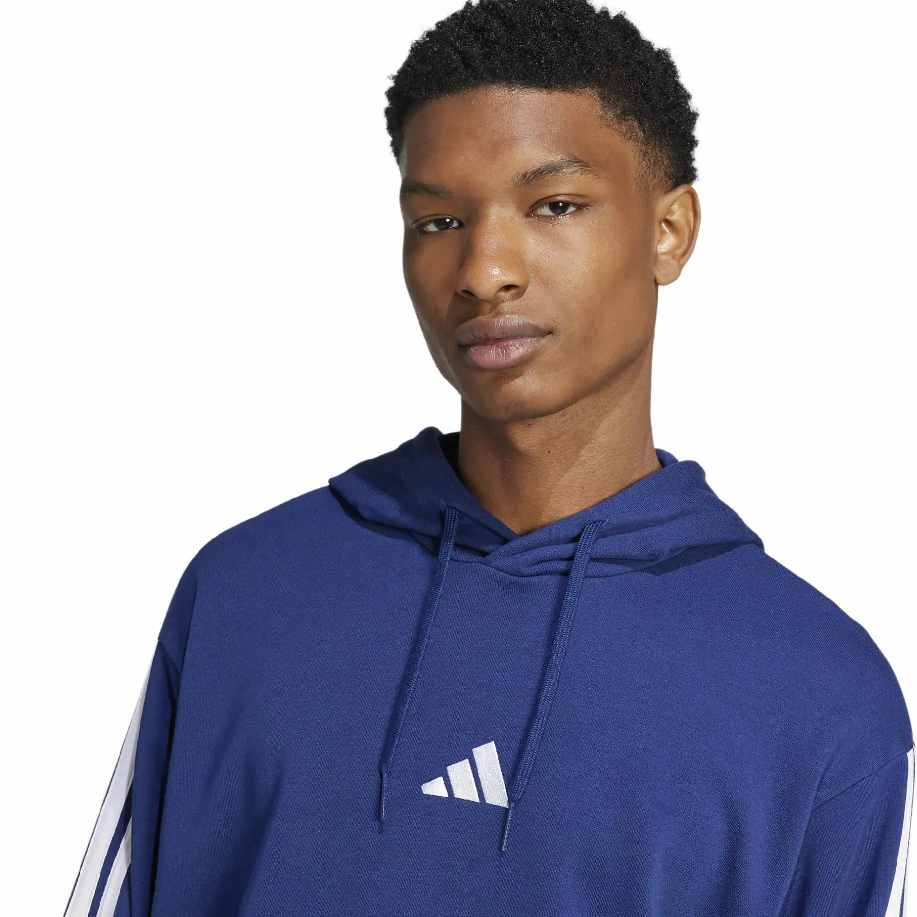 Sale ADIDAS m 3s ft hoodie Dkblue/White