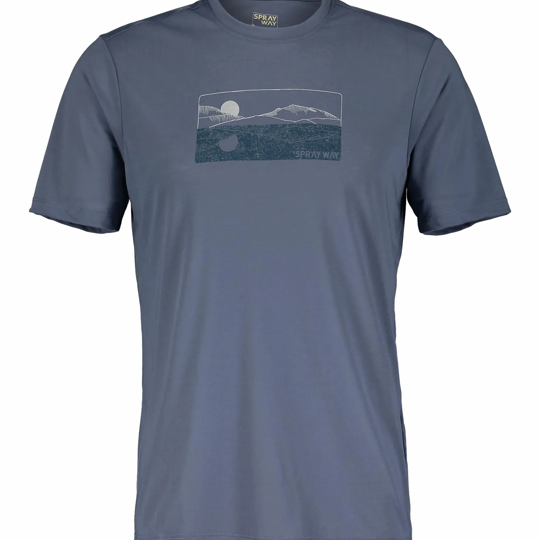 SPRAYWAY mirror tee m Flint Stone